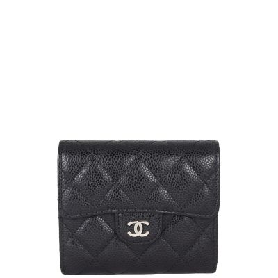 Chanel Classic Compact Wallet | Caviar 