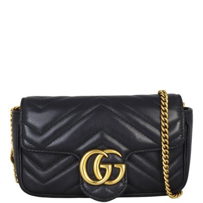 Gucci GG Marmont Matelasse Super Mini Shoulder Bag