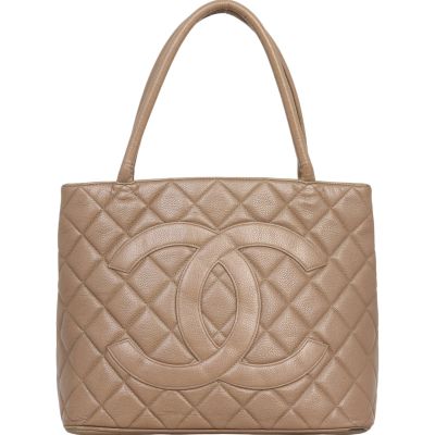Chanel Medallion Tote Caviar