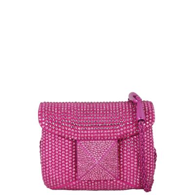 Valentino Crystal One Stud Micro Bag 