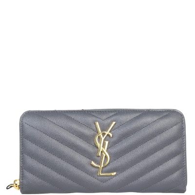 Saint Laurent Cassandre Zip Wallet
