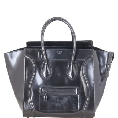 Celine Mini Luggage Tote Patent 