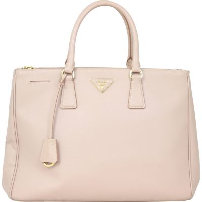 Prada Saffiano Lux Galleria Double Zip Tote Large