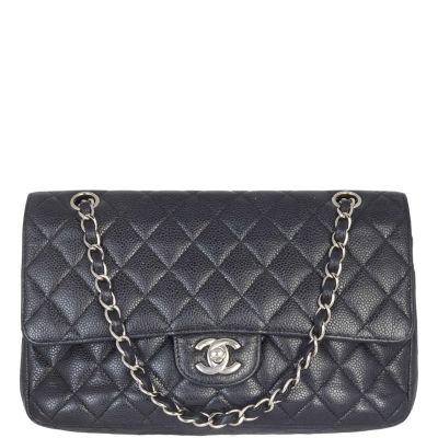 Chanel classic 12 caviar discount