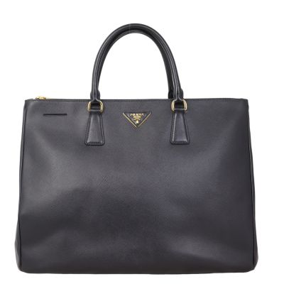 Prada Saffiano Lux Galleria Double Zip Tote Extra Large 