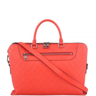 Louis Vuitton Avenue Soft Briefcase Damier Infini Front
