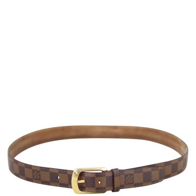 Louis Vuitton Ellipse Belt Damier Ebene Front