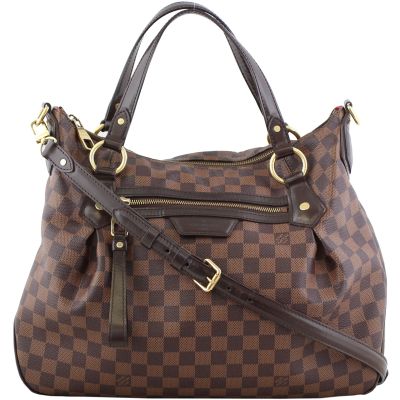 Louis Vuitton Evora MM Damier Ebene Front