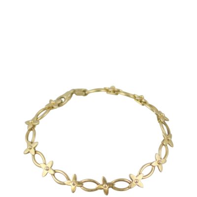 Louis Vuitton Idylle Blossom 18k Gold Chain Bracelet Full