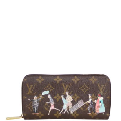 Louis Vuitton Zippy Wallet Illustre Monogram Front