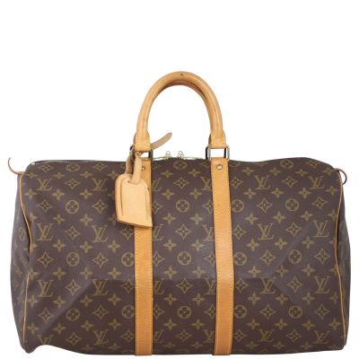 Louis Vuitton Keepall 45 Monogram Front