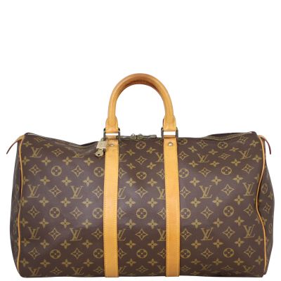Louis Vuitton Keepall 45 Monogram Front