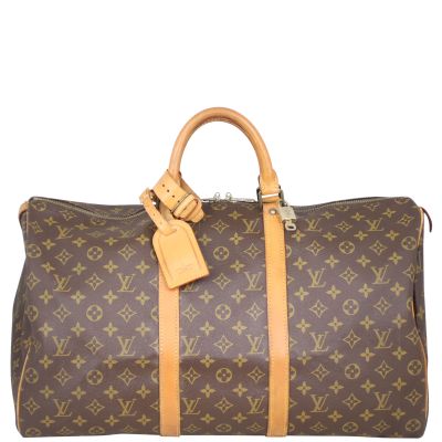 Louis Vuitton Keepall 50 Monogram Front
