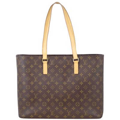 Louis Vuitton Luco Tote Monogram Front 