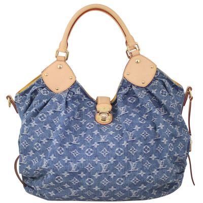 Louis Vuitton Mahina XL Denim Front
