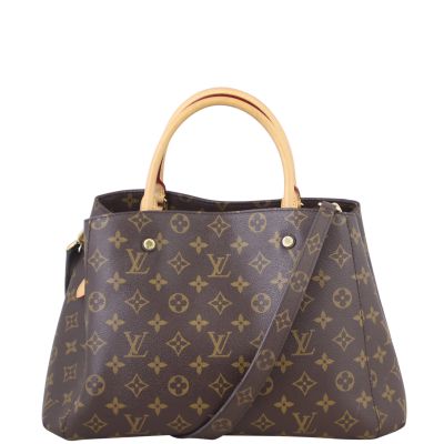 Louis Vuitton Montaigne MM Monogram Front