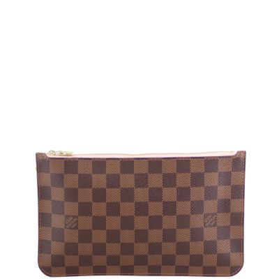 Louis Vuitton Neverfull MM Pouch Damier Ebene Front