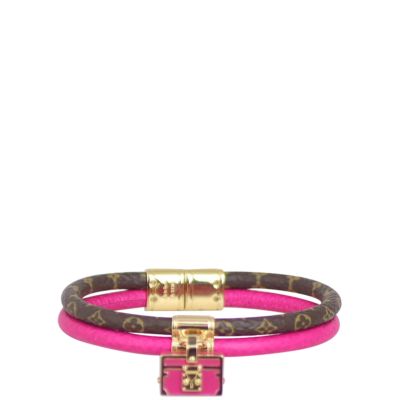 Louis Vuitton Petit Malle Monogram Bracelet Front