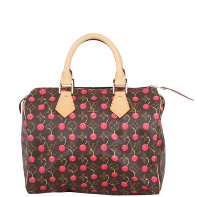 Louis Vuitton Speedy 25 Monogram Cerises Front