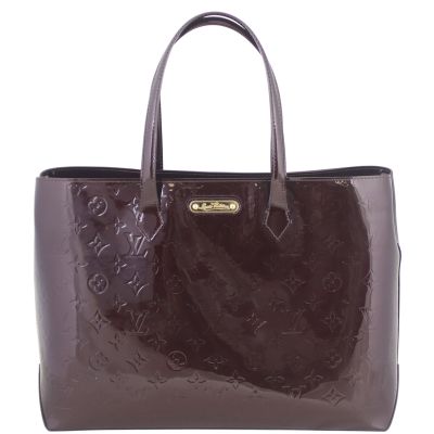 Louis Vuitton Wilshire Monogram Vernis MM Front