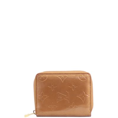 Louis Vuitton Zipped Coin Purse Monogram Vernis Front