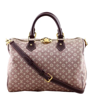 Louis Vuitton Encre Monogram Idylle Speedy 30 Bandouliere Front