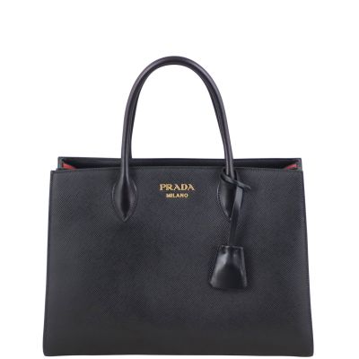 Prada large monochrome tote store