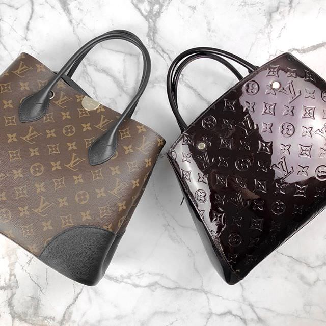 iconic Louis Vuitton monogram